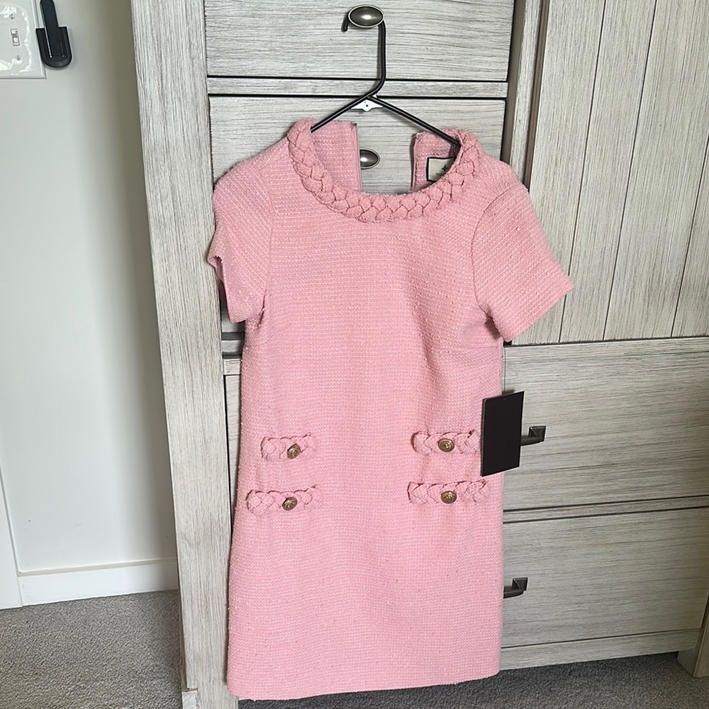 NWT Pink Twill Tuckernuck Dress
